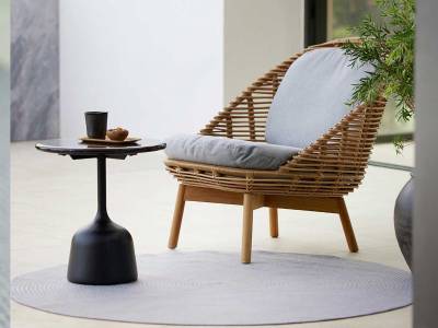Cane-line Hive Loungesessel Natural, Cane-line Weave ohne Kissen