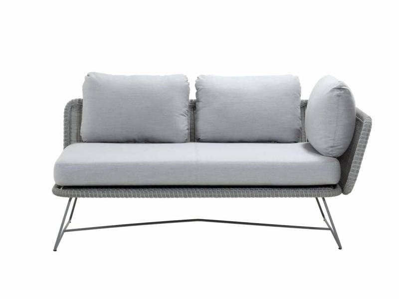 Cane-line Horizon 2-Sitzer Sofa-Modul, links light grey