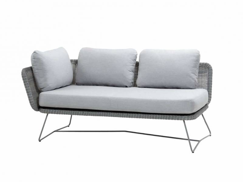 Cane-line Horizon 2-Sitzer Sofa-Modul, rechts light grey