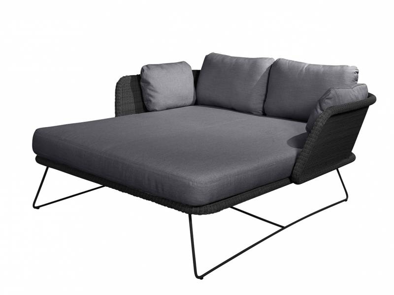 Cane-line Horizon Daybed, inkl. Cane-line Natté Kissensatz, Cane-line Weave