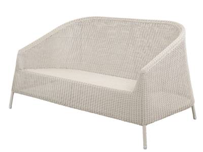 Cane-line Kingston 2 Sitzer Lounge Sofa, Sand