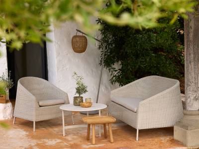 Cane-line Kingston Loungesessel, Sand