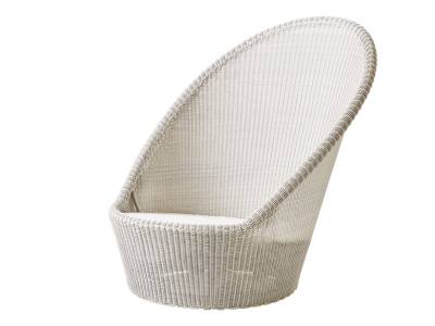 Cane-line Kingston Sonnenstuhl mit Rädern, Sand