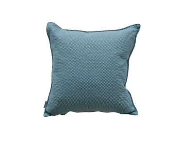 Cane-line KISSEN Zierkissen 50x50x12 cm, Türkis/Weiß, Selected PP