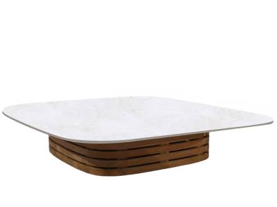 Cane-line Mellow Couchtisch, quadratisch – groß