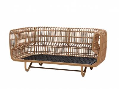 Cane-line Nest 2-Sitzer Sofa OUTDOOR inkl. Cane-line Air touch Kissen m/Quickdry Foam