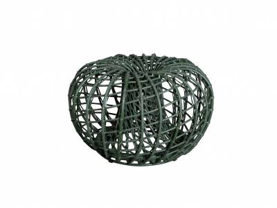 Cane-line Nest Hocker klein Dark green