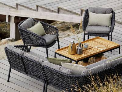 Cane-line Ocean 2-Sitzer Sofa-Modul, links, Cane-line Soft Rope