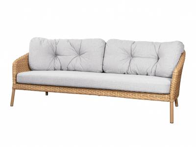 Cane-line Ocean Large 3-Sitzer Sofa, Cane-line Flat Weave, Natural