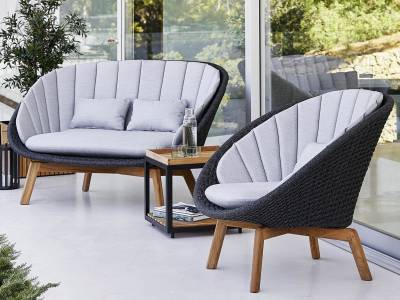 Cane-line Peacock 2-Sitzer Sofa, Cane-line Soft Rope (5558)