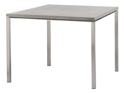 Cane-line PURE Tischgestell Edelstahl, 100x100 cm