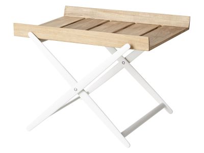 Cane-line RAIL Klapptisch mit abnehmbaren Tablett