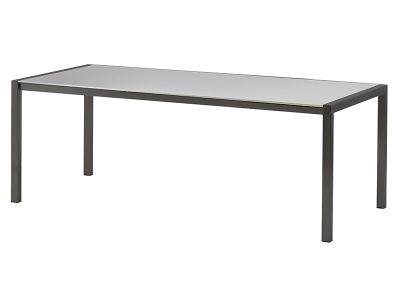 Cane-line Share Esstisch, Aluminium, schwarz, 210x100 cm