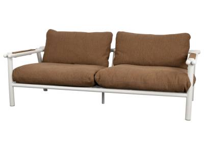 Cane-line Sticks 2-Sitzer Sofa, Alu, Sand