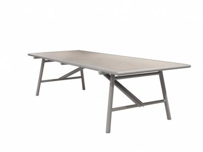 Cane-line Sticks Tisch, 280x100 cm, Alu Taupe