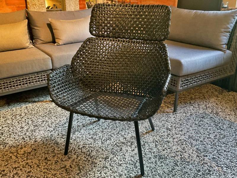 Cane-line Vibe Highbacksessel, Ausstellungsstück zum Sonderpreis