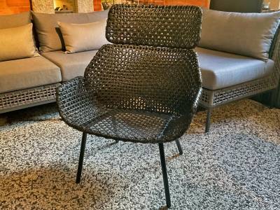 Cane-line Vibe Highbacksessel, Ausstellungsstück zum Sonderpreis