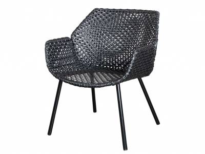 Cane-line Vibe Loungesessel, Black