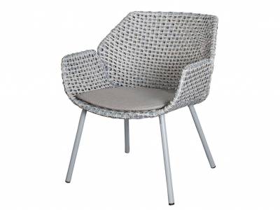 Cane-line Vibe Loungesessel, Light grey/grey/taupe