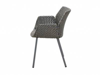 Cane-line Vibe Sessel, Light grey/grey/taupe