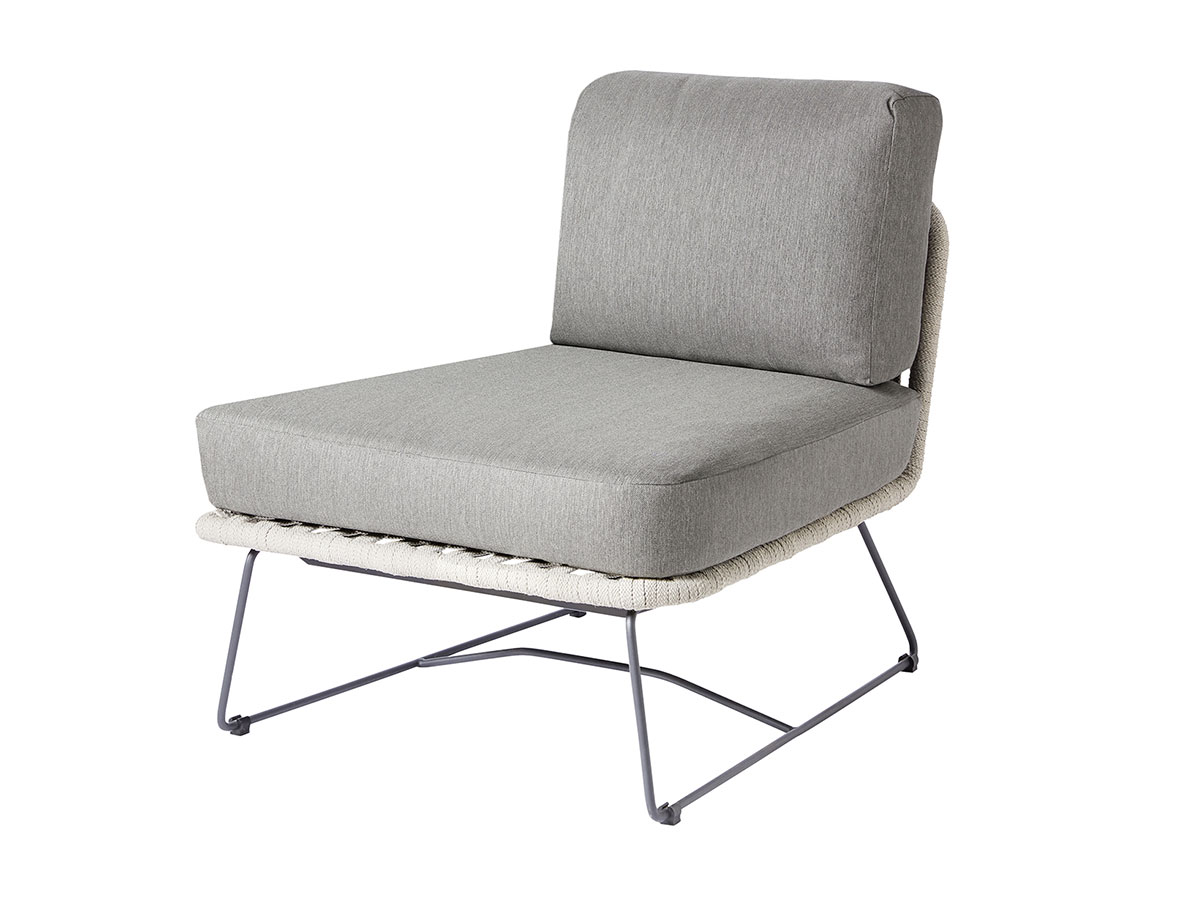 Diamond Garden Milos Modullounge Mittelteil Rope inkl. Sitz-und ...