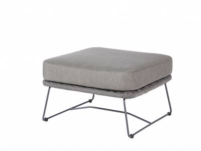 Diamond Garden Milos Modullounge Ottoman Rope inkl. Kissen, dark grey