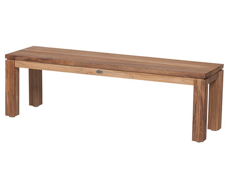 Diamond Garden Nizza 2-Sitzer Bank, Teak Natur 150 cm