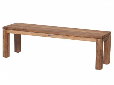Diamond Garden Nizza 2-Sitzer Bank, Teak Natur 150 cm