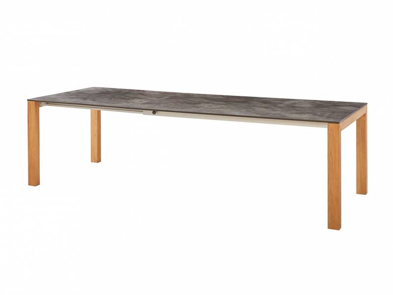 Diamond Garden Palermo Ausziehtisch, 210-/270/330x100 cm, Teak