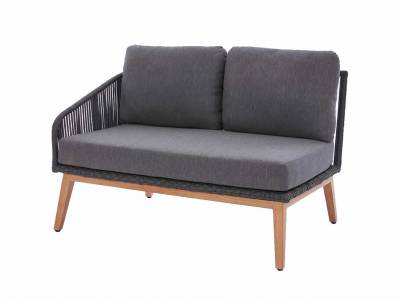 Diamond Garden Set: Palma Modullounge + Nested Lounge-/Beistelltische