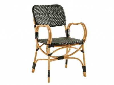 Sika Design AFFÄIRE Franco Albini Bistro Stuhl, Black