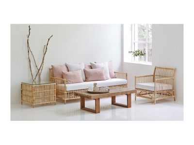 Sika Design Alexander Couchtisch, Old Teak 130 x 66 cm, Höhe 40 cm