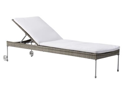 Sika Design AVANTGARDE Mars Sonnenliege, inkl. Kissen - Taupe