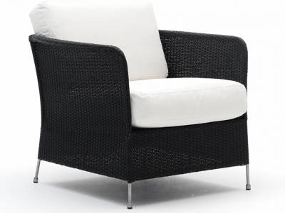 Sika Design AVANTGARDE Orion Stuhl, inkl. Kissen - Schwarz