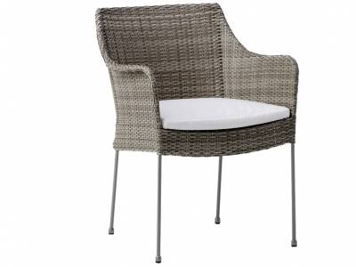 Sika Design AVANTGARDE Venus Stuhl, inkl. Kissen - Taupe