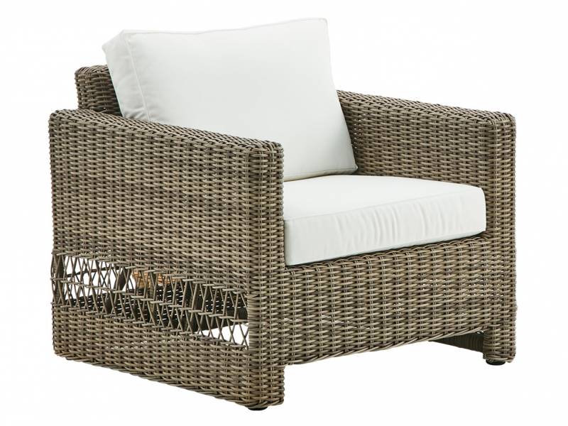 Sika Design Carrie Exterior Loungesessel, Antique Grey