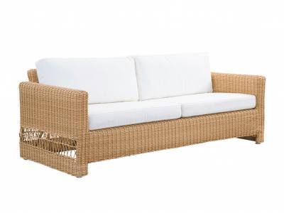 Sika Design Carrie Loungesofa 3- sitzig, alu-natural