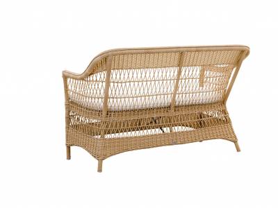 Sika Design Charlot 2-Sitzer Gartensofa, alu natural