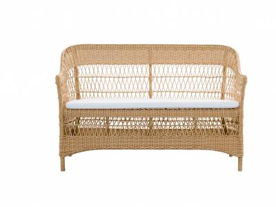 Sika Design Charlot 2-Sitzer Gartensofa, alu natural