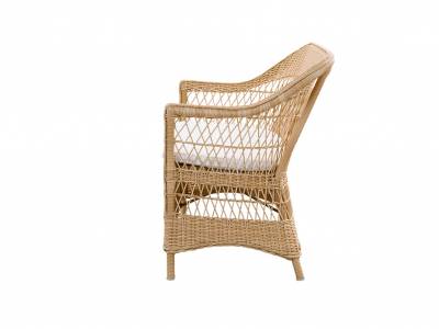 Sika Design Charlot 2-Sitzer Gartensofa, alu natural