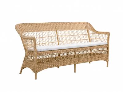 Sika Design Charlot 3-Sitzer Gartensofa, alu natural