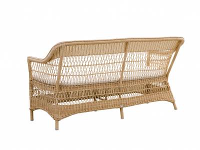 Sika Design Charlot 3-Sitzer Gartensofa, alu natural