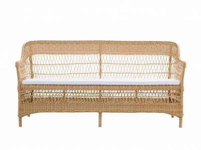 Sika Design Charlot 3-Sitzer Gartensofa, alu natural