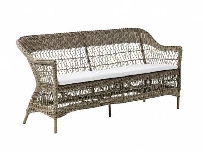 Sika Design Charlot 3-Sitzer Gartensofa, Antique Grey