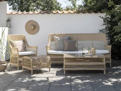 Sika Design Dawn Exterior Sofa, alu natural