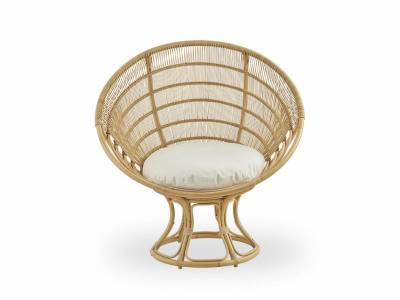 Sika Design EXTERIOR Luna Sunchair, Natural Alu Rattan