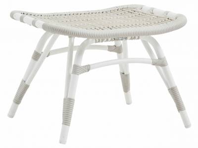 Sika Design EXTERIOR Monet Hocker, Alurattan Dove white