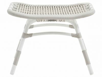 Sika Design EXTERIOR Monet Hocker, Alurattan Dove white