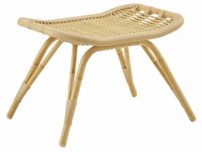 Sika Design EXTERIOR Monet Hocker, Alurattan Natural