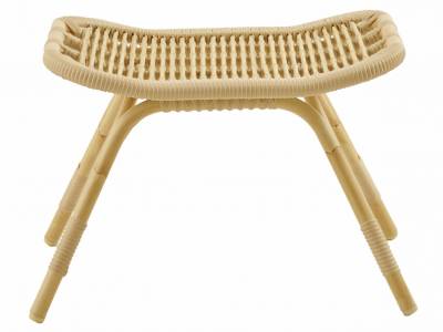 Sika Design EXTERIOR Monet Hocker, Alurattan Natural